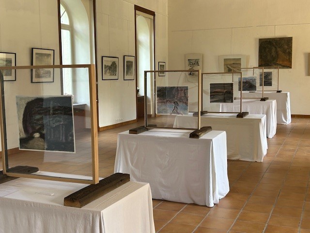 Enfilade des encres sur les sources du Ventoux