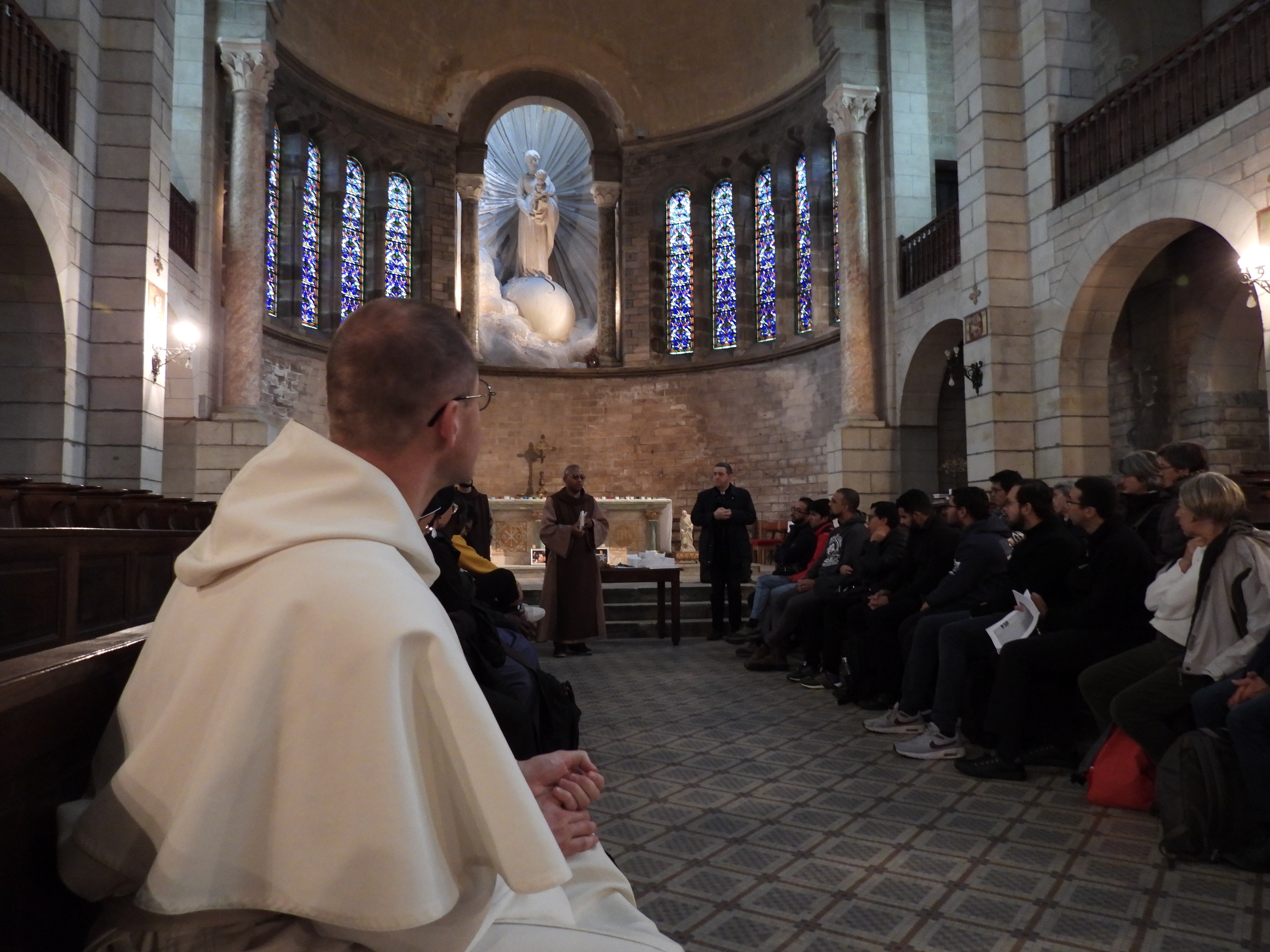 Présentation de la vie au séminaire de Rodez par le frère Lucas