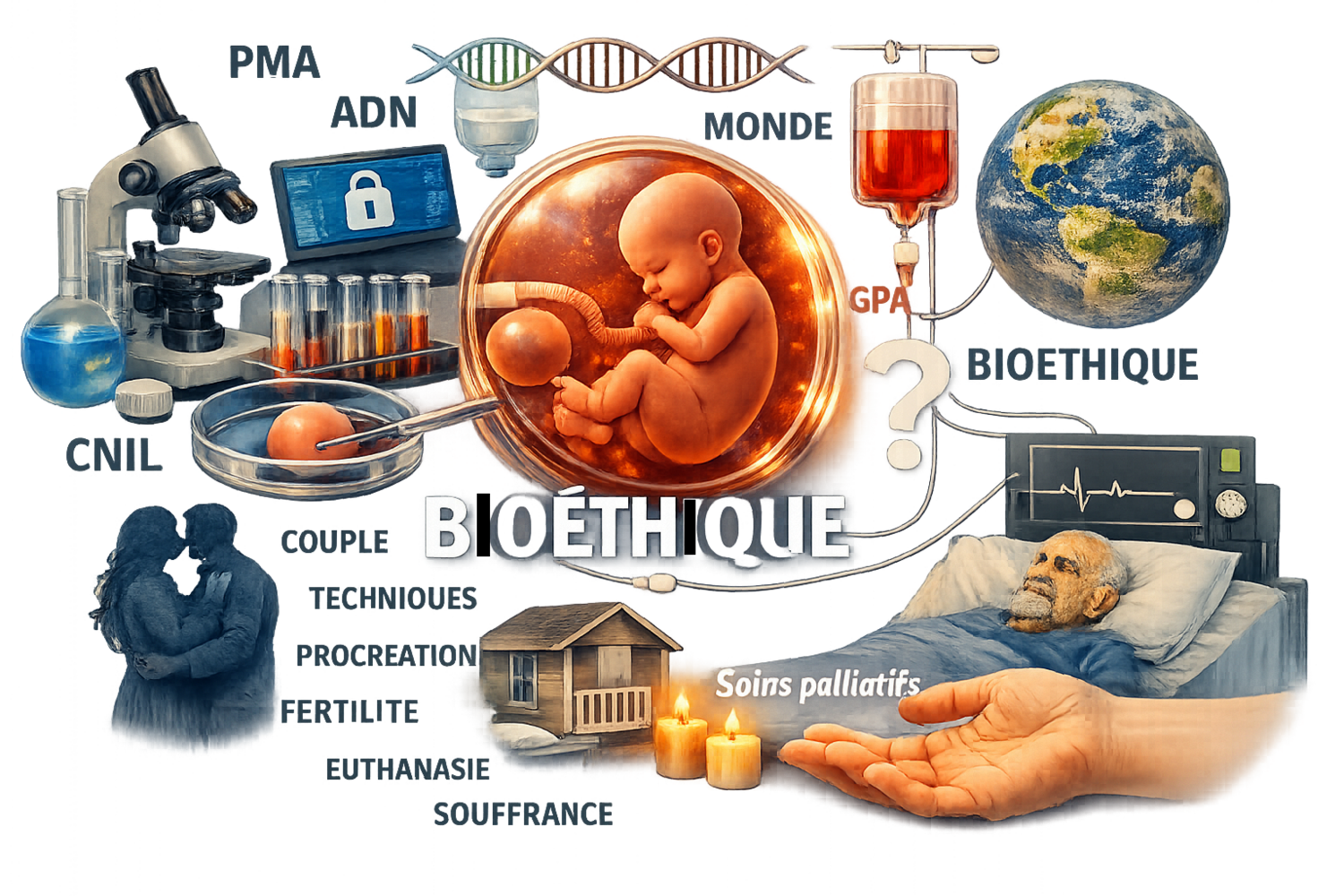 Bio&eacute;thique : principes et enjeux actuels (2)