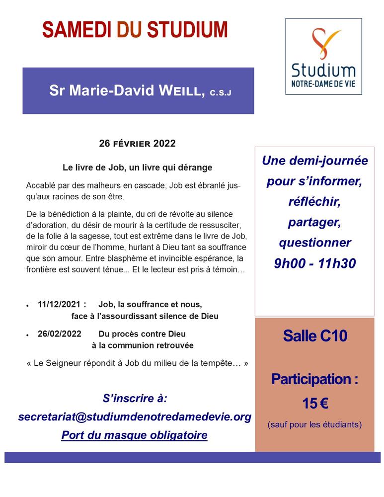 Samedi du Studium