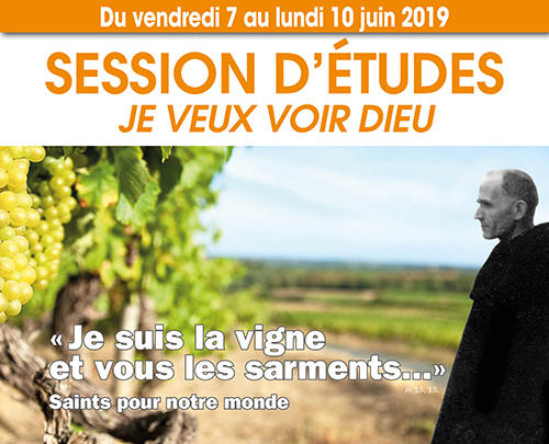 Session d'études "Je veux voir Dieu"