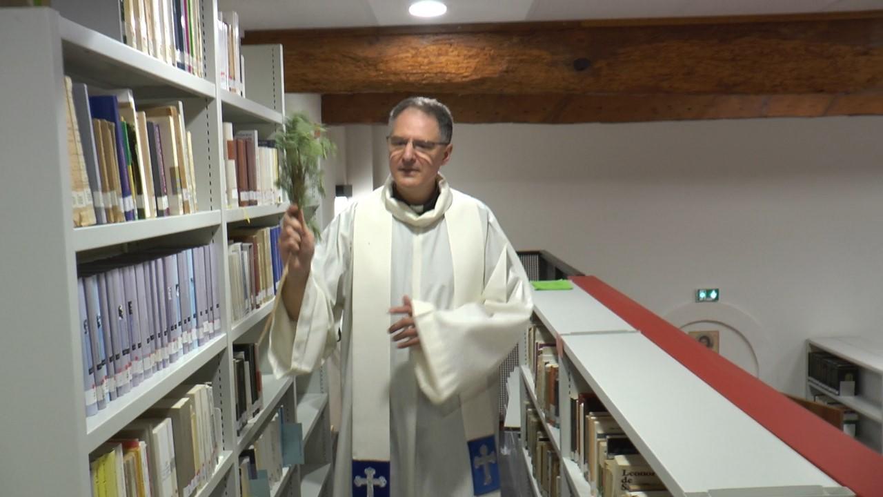 Bénédiction de la nouvelle bibliothèque