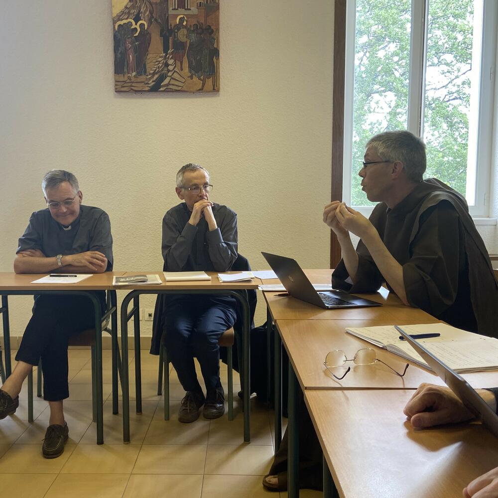 Visite du P. Christof Betschart au Studium