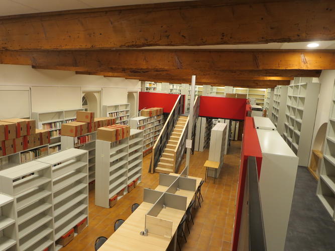 Fin du chantier de la bibliothèque du Studium