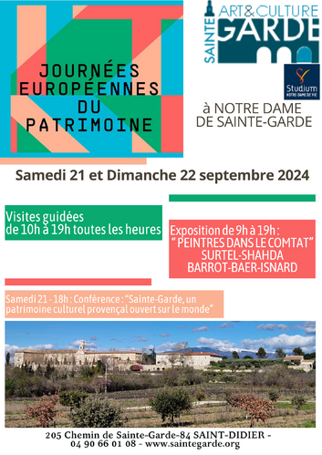 Les Journ&eacute;es Europ&eacute;ennes du Patrimoine &agrave; Sainte-Garde