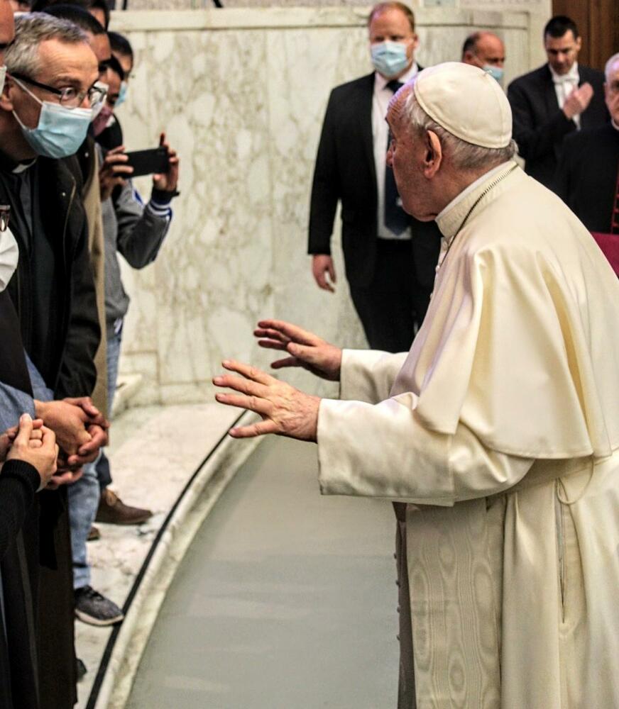 À Dieu, pape François !